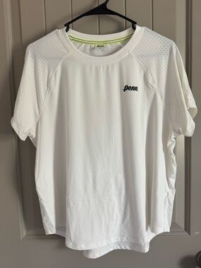 Women’s White Performance Tee Penn